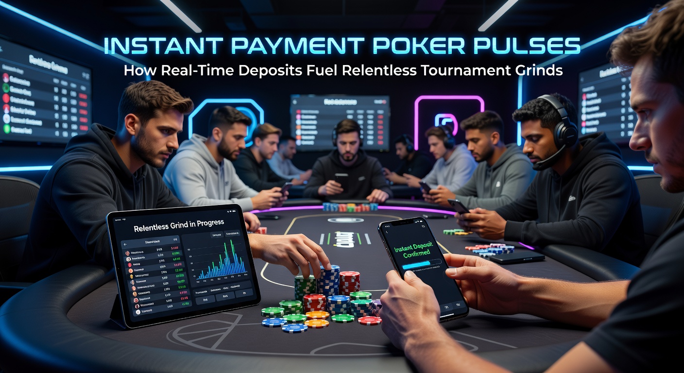 Grafiek met pieken in toernooiactiviteit na introductie van instant payment systemen in poker