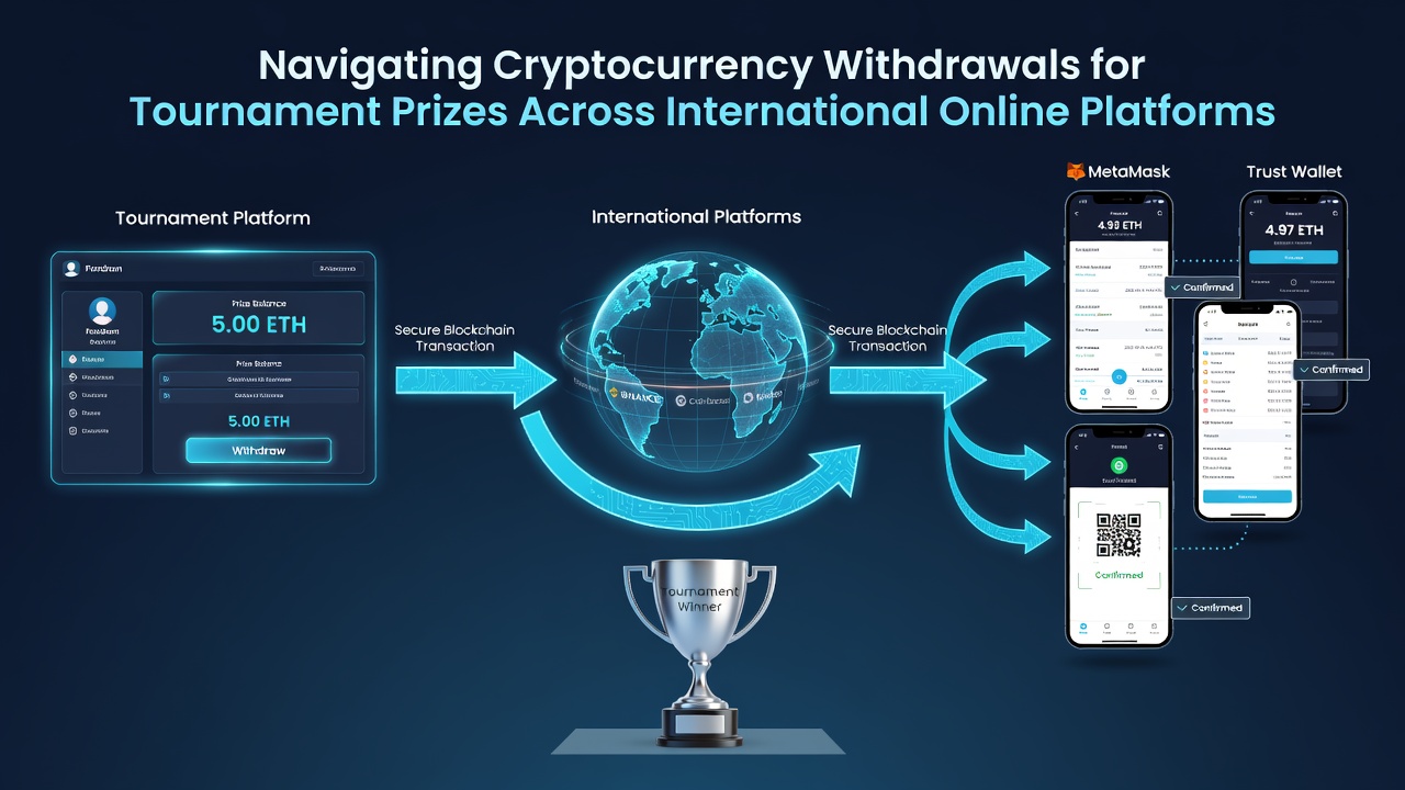 Uitdagingen bij cryptocurrency opnames voor internationale toernooien